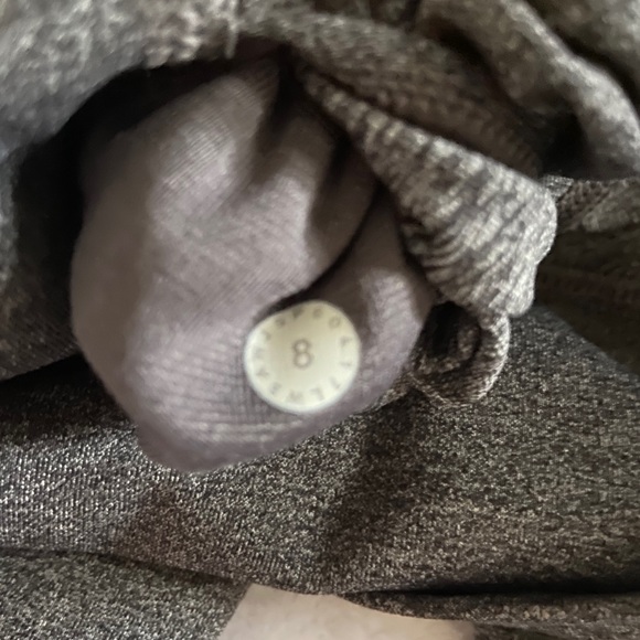 Lululemon Wunder Under Gray Tech Mesh Leggings - Picture 6 of 6